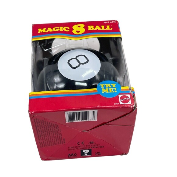 Magic 8 Ball Kids Toy Retro Themed Novelty Fortune Teller Ask a Question - Picture 7 of 9